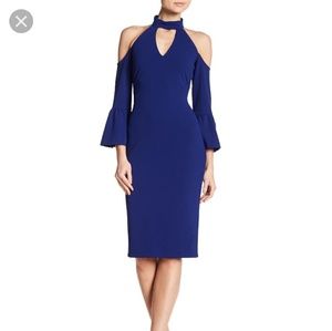 Cold Shoulder Midi Dress